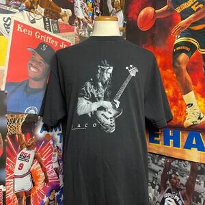 Vintage Jaco‎ Pastorius 1998 Gear Ink Inc Jazz Tee